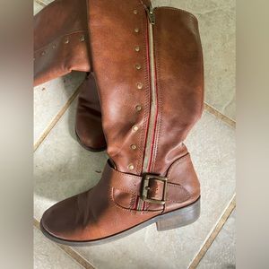 Girls brown boots